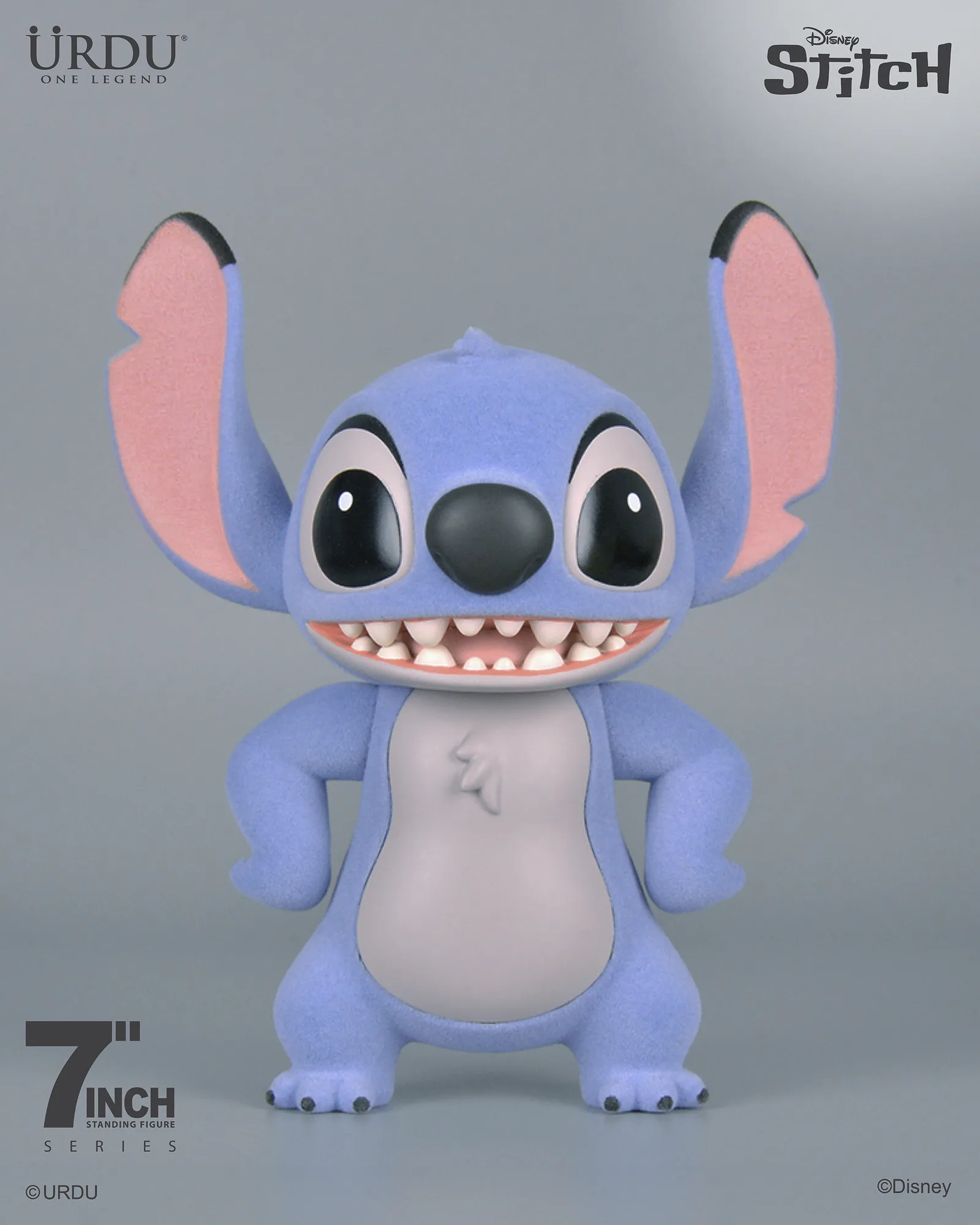 URDU / DISNEY 7 INCH STANDING FIGURE - STITCH (MOVIE VERSION)