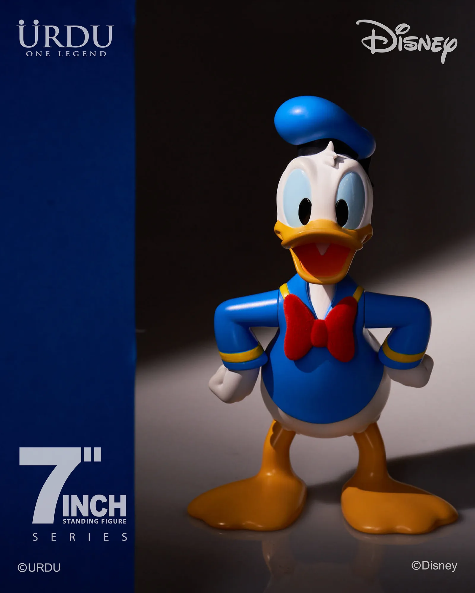 URDU / DISNEY 7 INCH STANDING FIGURE - DONALD DUCK