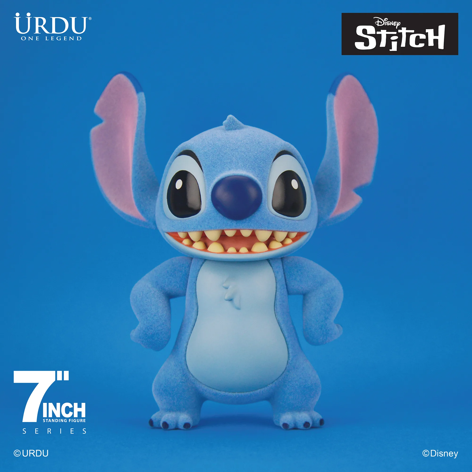 URDU / DISNEY 7 INCH STANDING FIGURE - STITCH