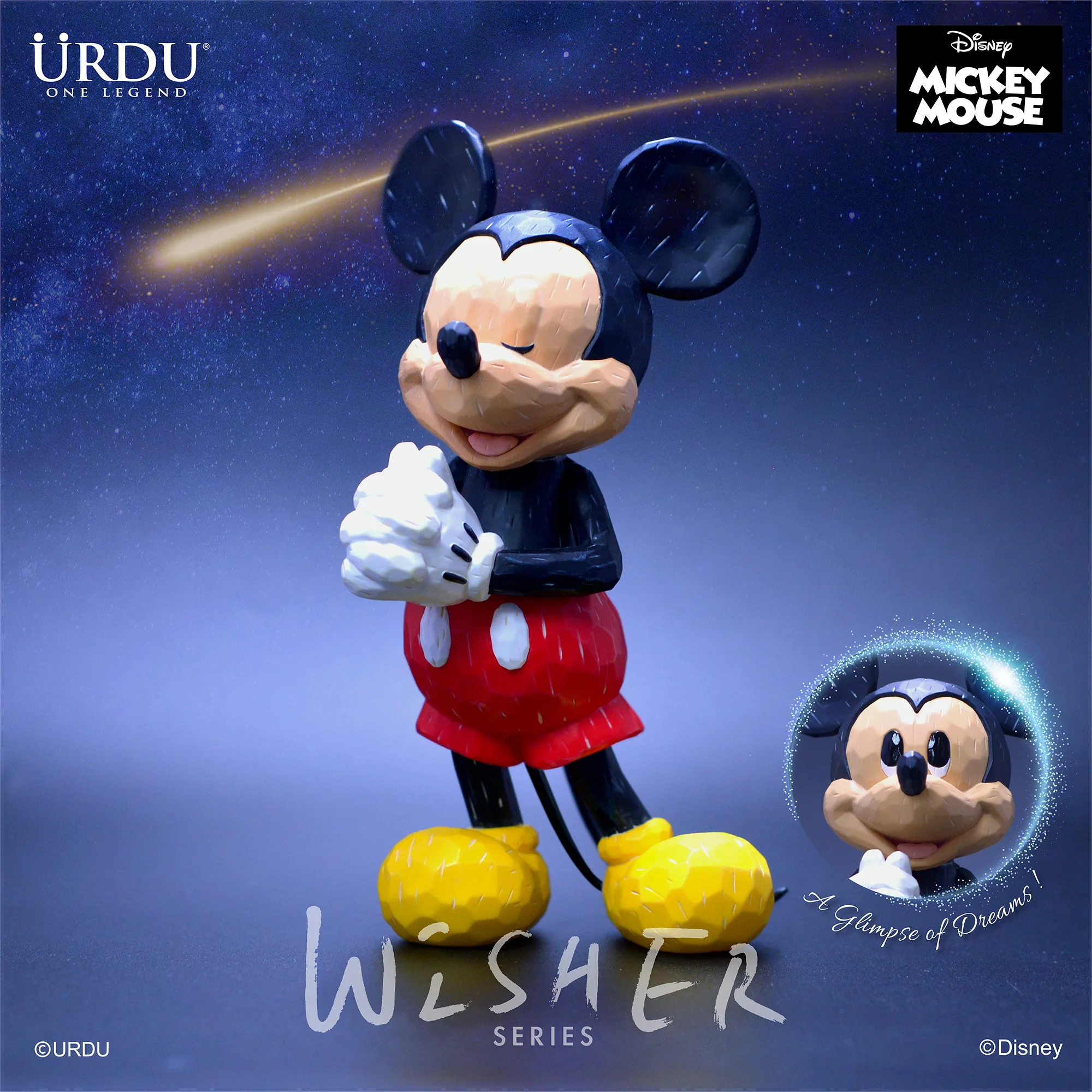 URDU / DISNEY WISHER SERIES FIGURE - MICKEY MOUSE