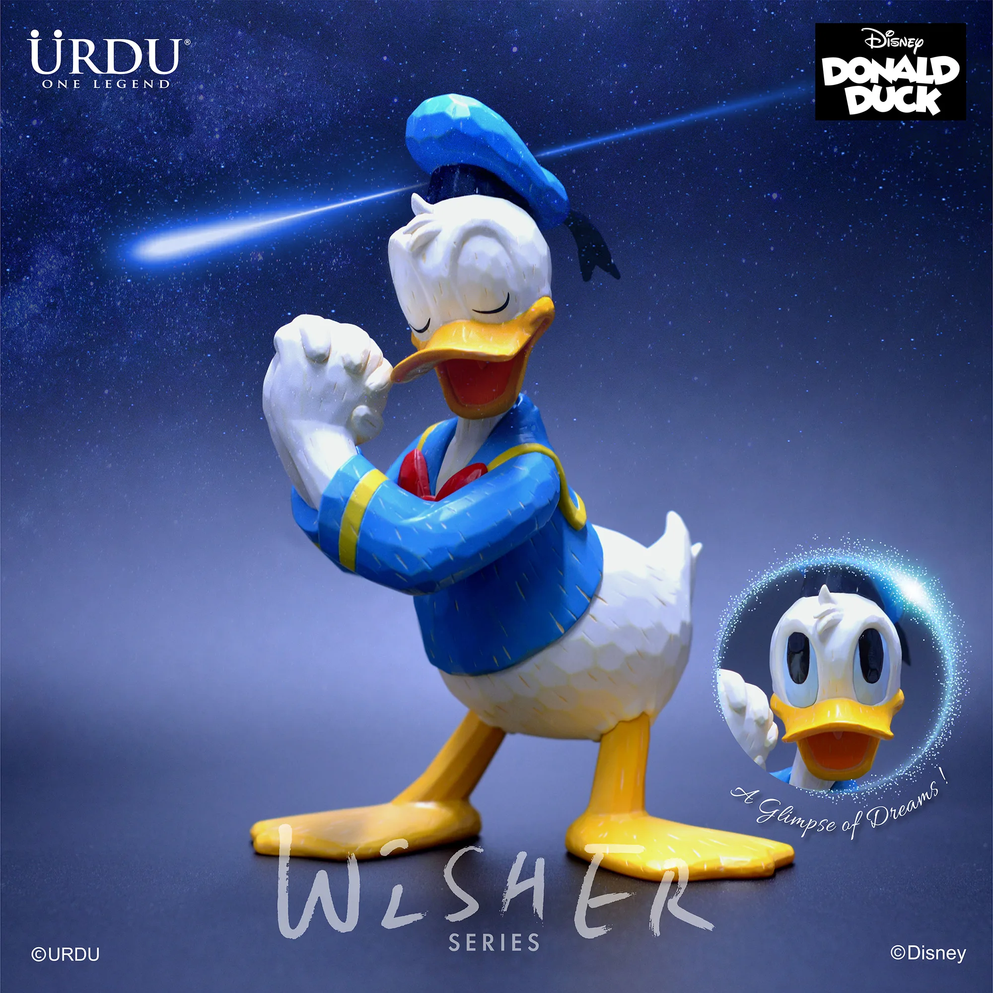 URDU / DISNEY WISHER SERIES FIGURE - DONALD DUCK