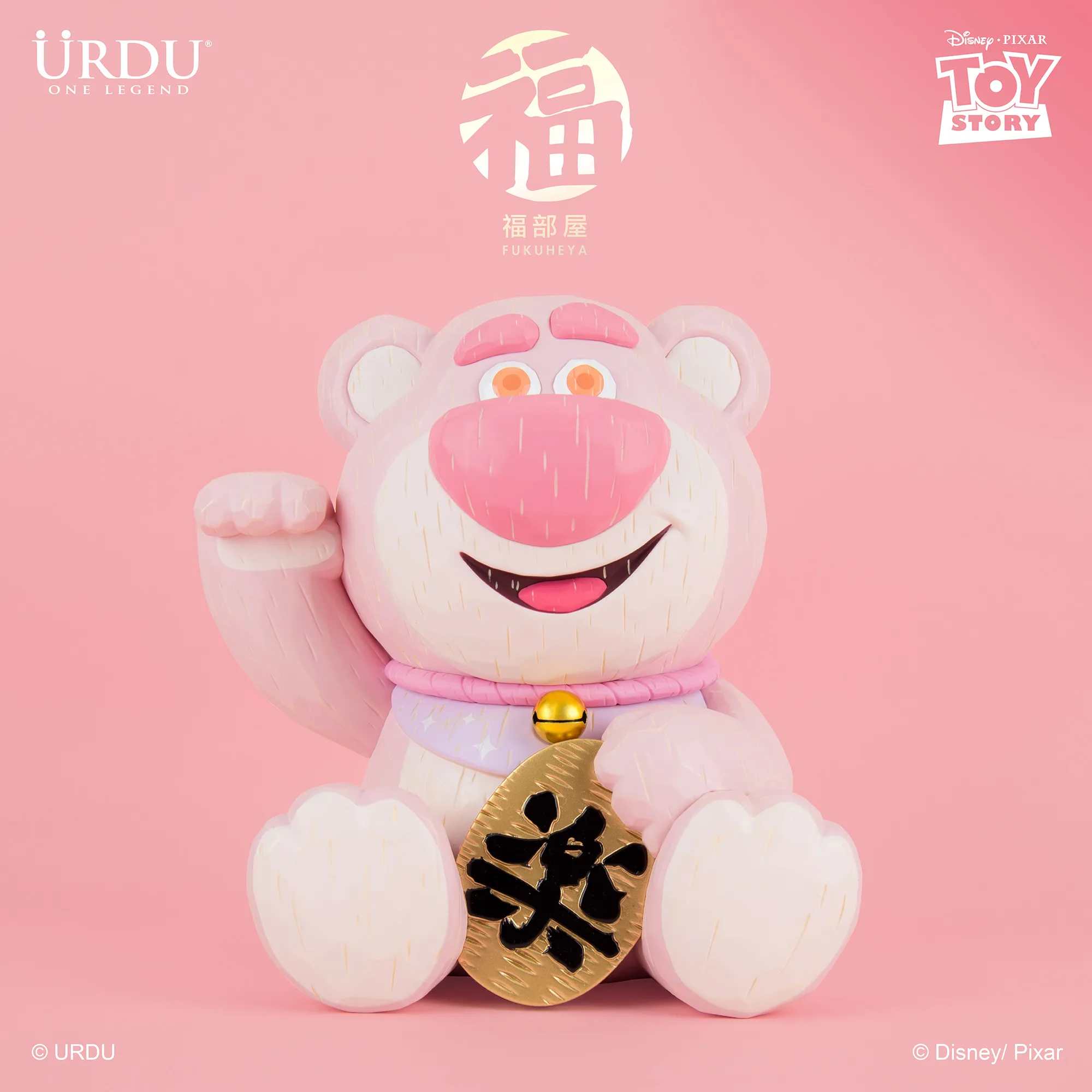 URDU / DISNEY·PIXAR FUKUHEYA MANEKI NEKO - LOTSO (PASTEL VERSION)