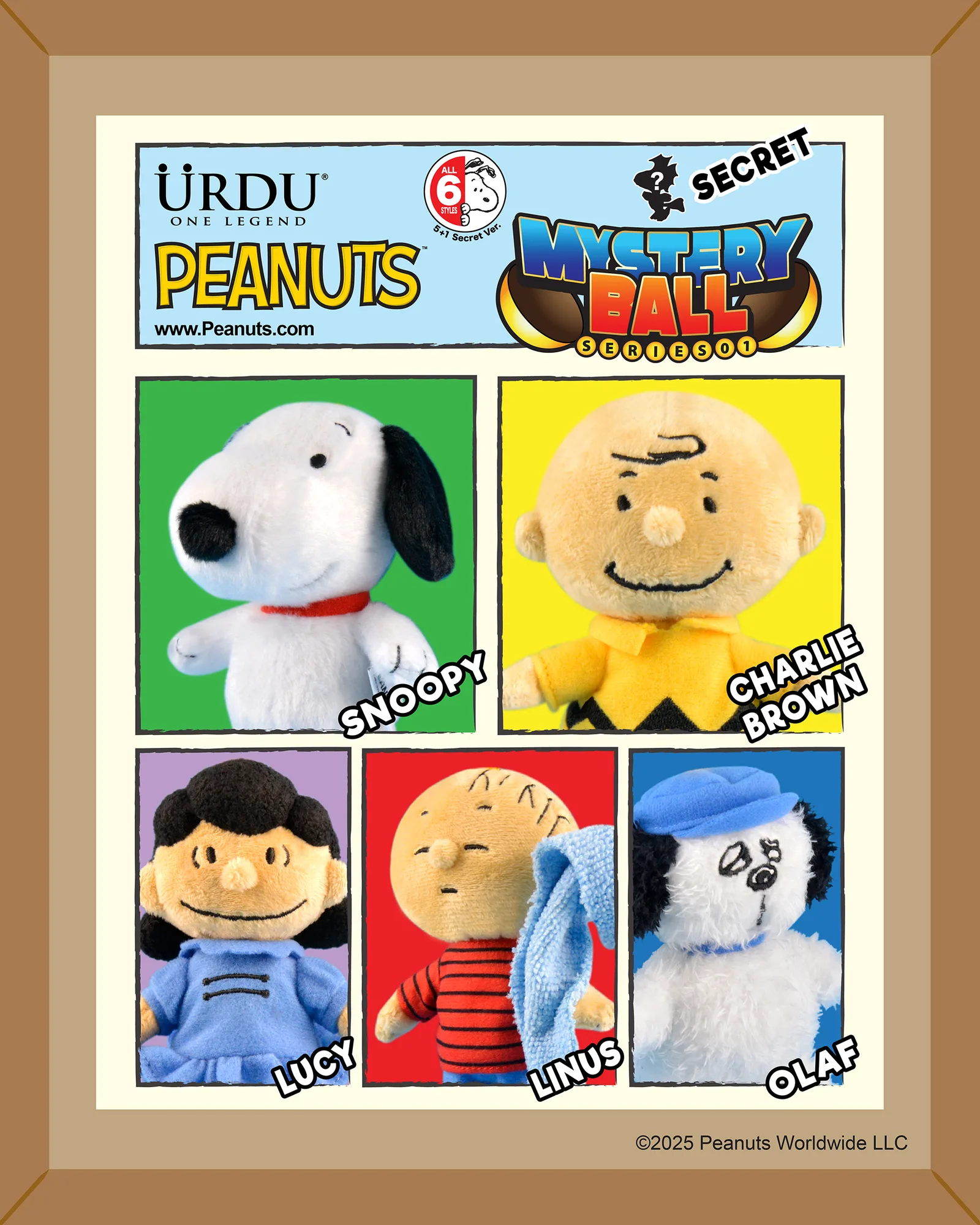 URDU | PEANUTS - MYSTERY BALL SERIES 1 - SNOOPY