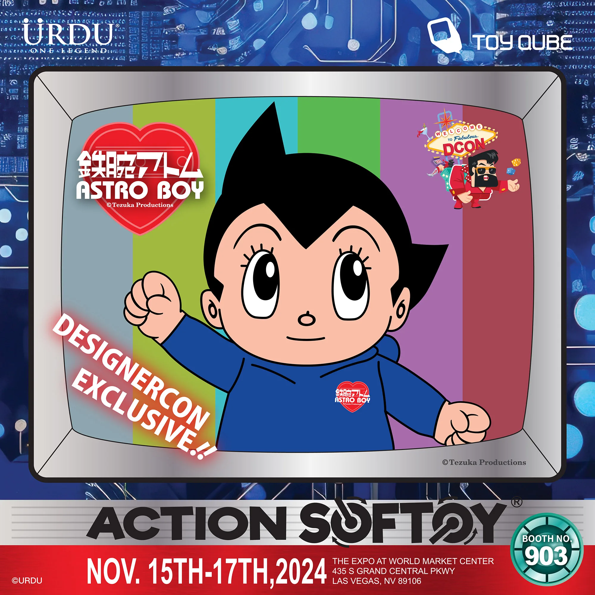 URDU X TOYQUBE - ACTION SOFTOY SERIES PART 11 - ASTRO BOY (D - CON VER)