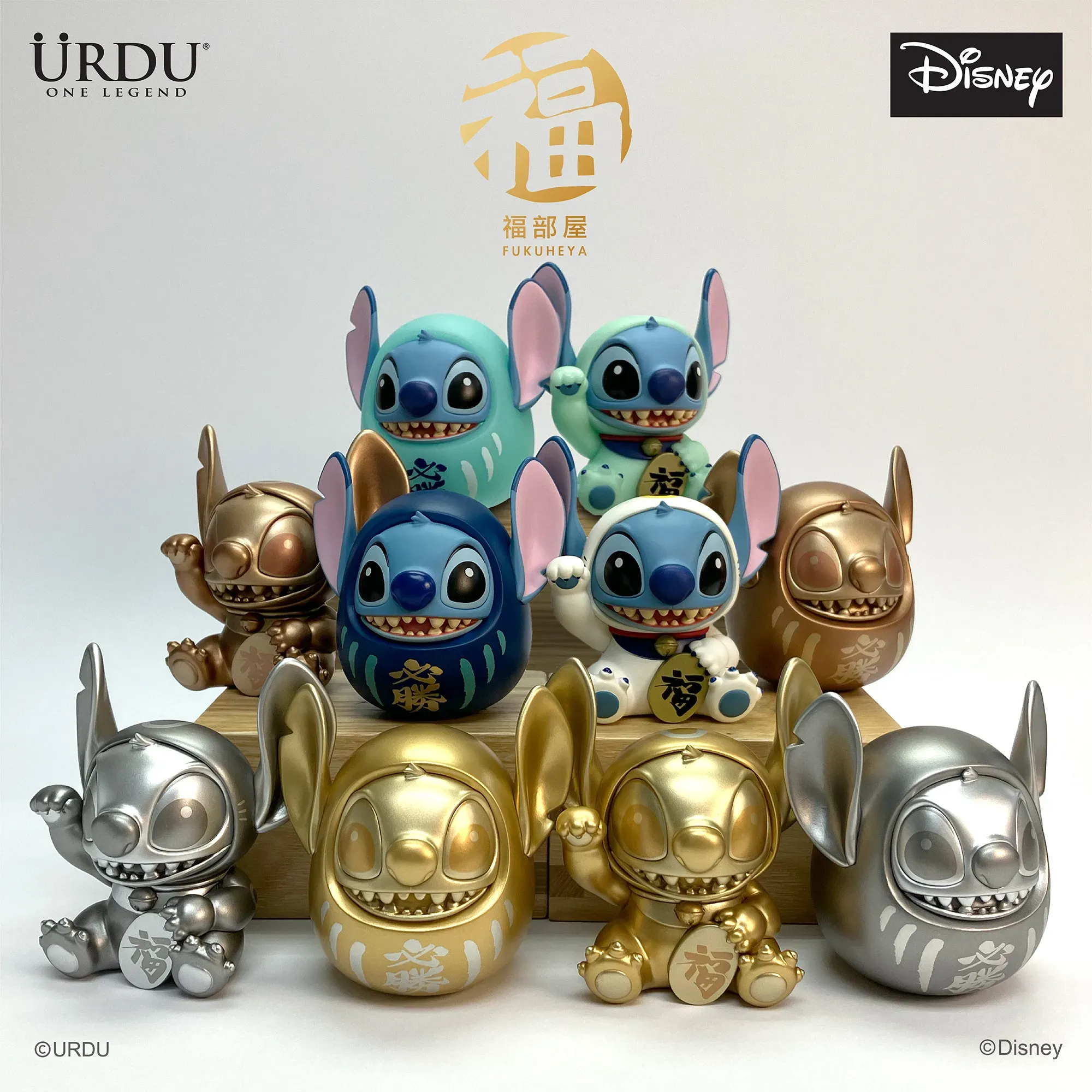 URDU / DISNEY FUKUHEYA LUCKY BLINDBOX SERIES 2 - STITCH