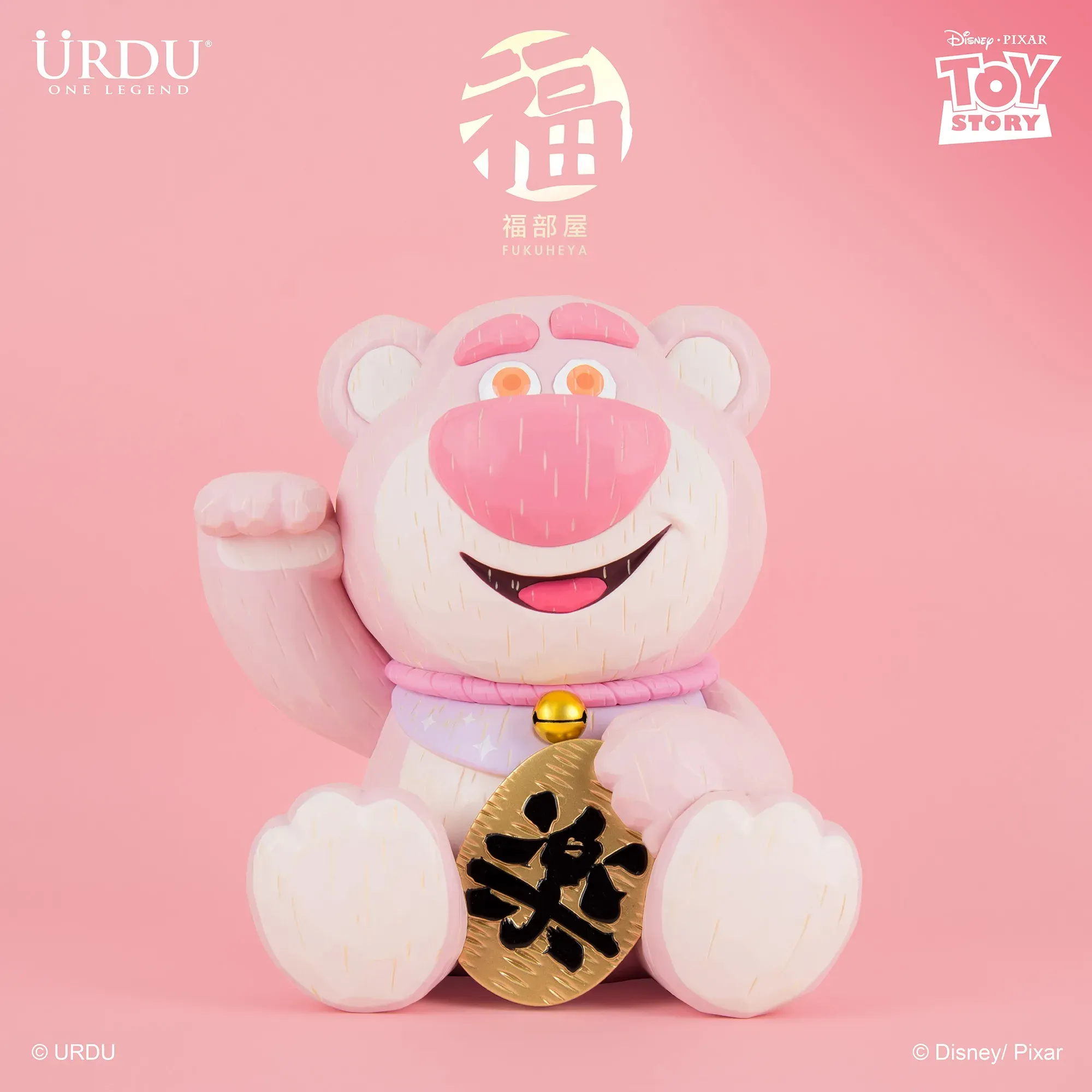 URDU / DISNEY·PIXAR FUKUHEYA MANEKI NEKO - LOTSO (PASTEL VERSION)