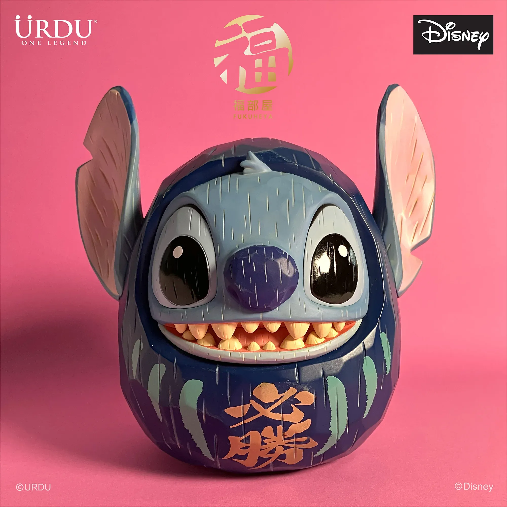 URDU / DISNEY FUKUHEYA DARUMA - STITCH (ORIGINAL)