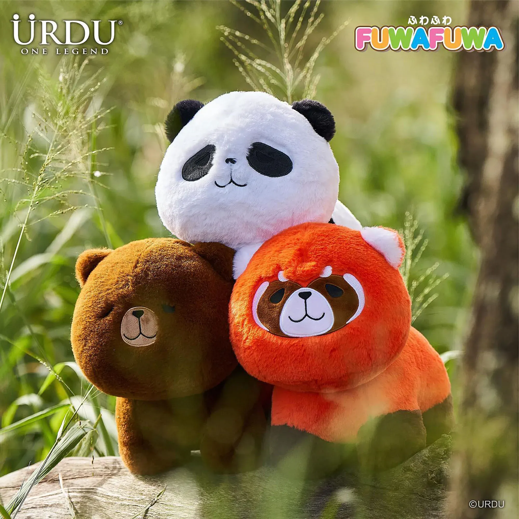 URDU FUWAFUWA PLUSH SERIES - BEAR