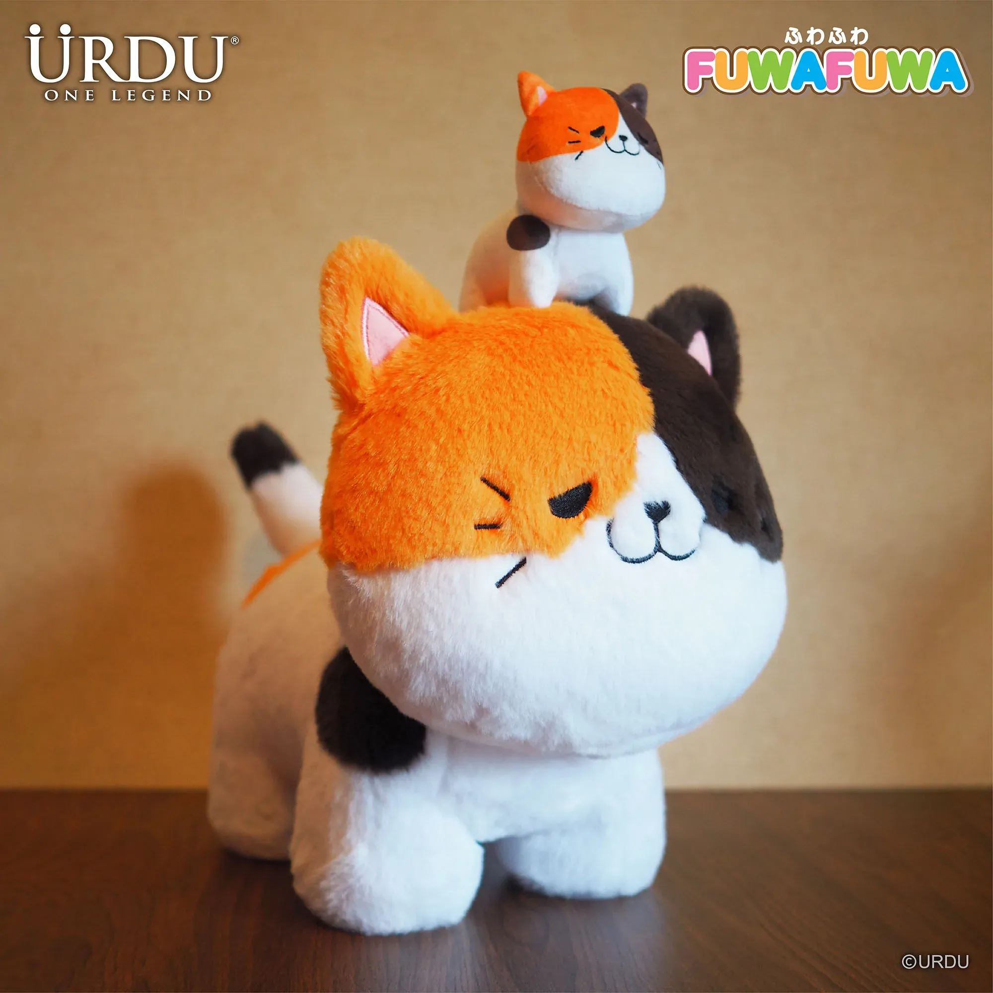 URDU FUWAFUWA PLUSH SERIES - CAT (30CM)